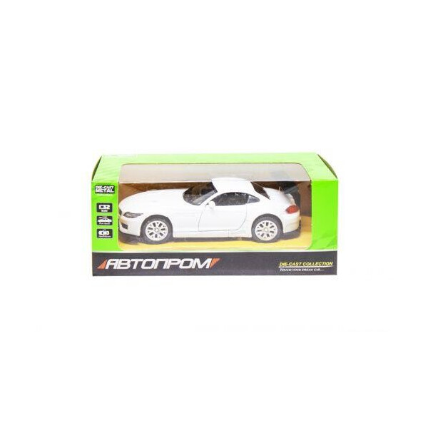 

Машинка ";BMW Z4"; из серии ";Автопром"; (белый) 3207