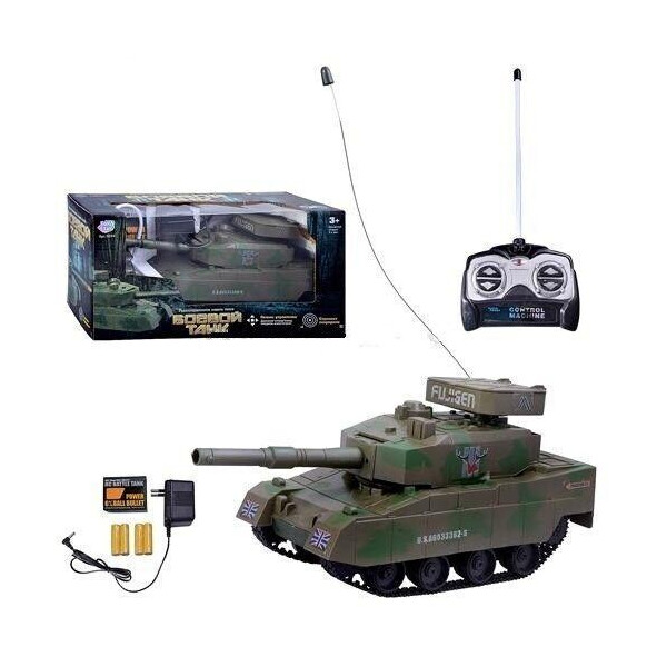 

Танк на радиоуправлении болотный. 9344