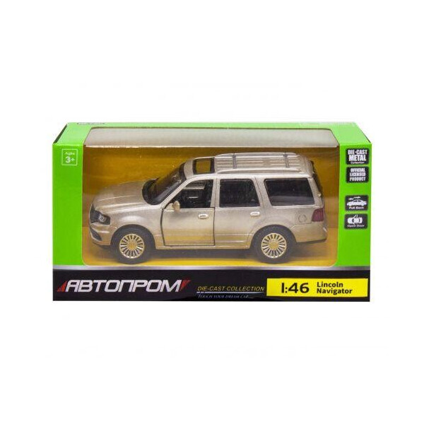 

Машинка ";Lincoln Navigator"; из серии ";Автопром";, серый 4309