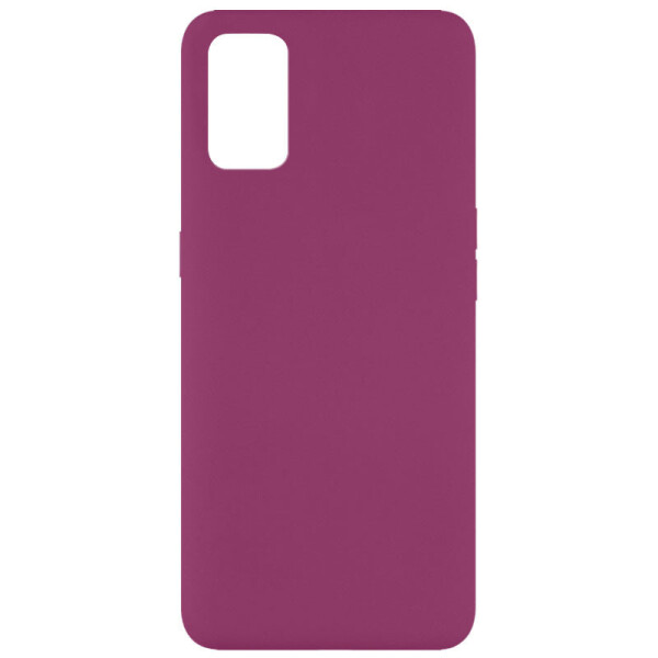 

Чехол Silicone Cover Full without Logo (A) для Oppo A92 (Бордовый / Marsala) (1081152)