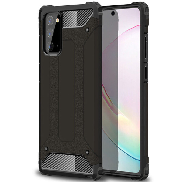 

Бронированный противоударный TPU+PC чехол Immortal для Samsung Galaxy Note 20 Черный (3380581)