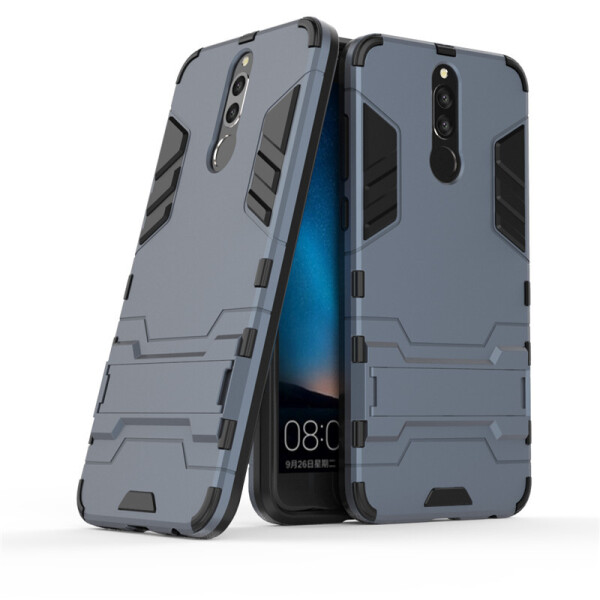 

Ударопрочный чехол-подставка Transformer для Huawei Mate 10 Lite с мощной защитой корпуса Серый / Metal slate (1546250)