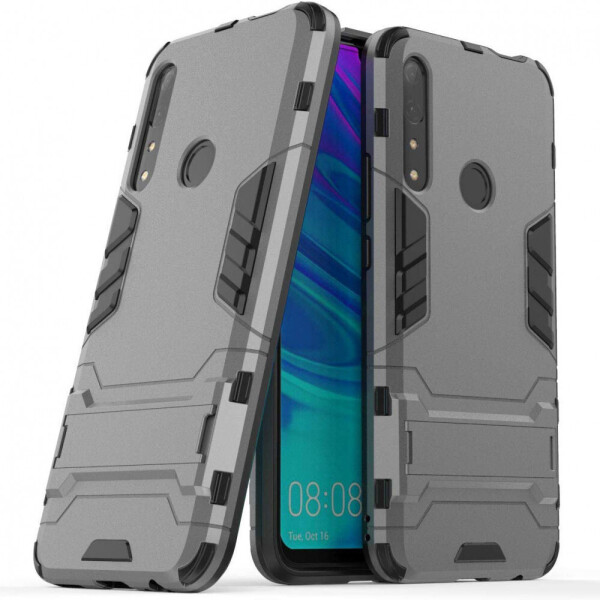 

Ударопрочный чехол-подставка Transformer для Huawei P Smart Z с мощной защитой корпуса Металл / Gun Metal (2252737)