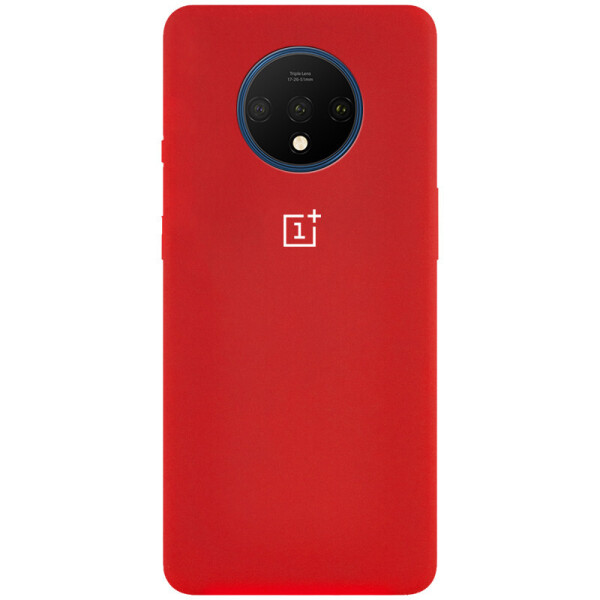 

Чехол Silicone Cover Full Protective (AA) для OnePlus 7T Красный / Red (7802397)