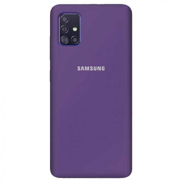 

Чехол Silicone Cover Full Protective (AA) для Samsung Galaxy A51 Фиолетовый / Purple (9016778)