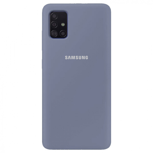 

Чехол Silicone Cover Full Protective (AA) для Samsung Galaxy A51 Серый / Lavender Gray (9041347)