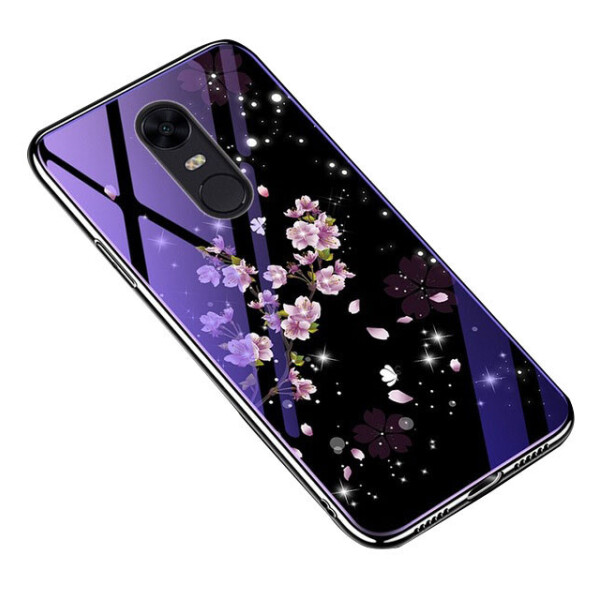 

TPU+Glass чехол Fantasy с глянцевыми торцами для Xiaomi Redmi 5 Plus / Redmi Note 5 (SC) Цветение (1220757)