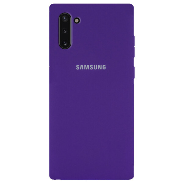 

Чехол Silicone Cover Full Protective (AA) для Samsung Galaxy Note 10 Plus Фиолетовый / Purple (7214611)