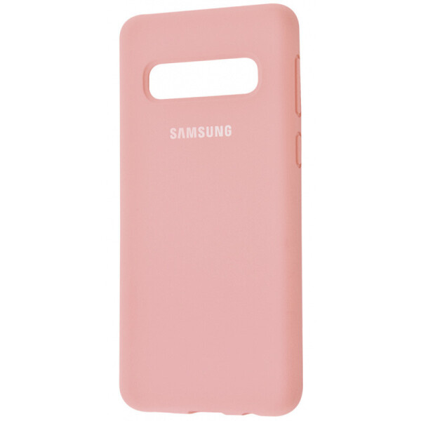 

Чехол Silicone Cover Full Protective (AA) для Samsung Galaxy S10+ Розовый / Pink Sand (938637)