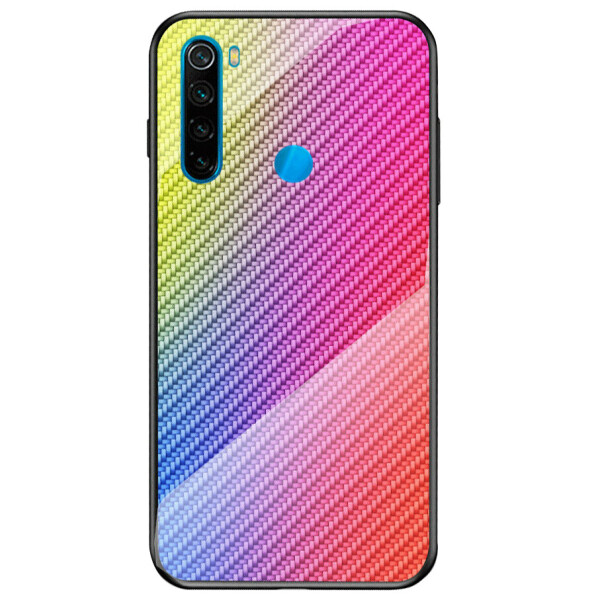 

TPU+Glass чехол Twist для Xiaomi Redmi Note 8 Сиреневый (9571315)