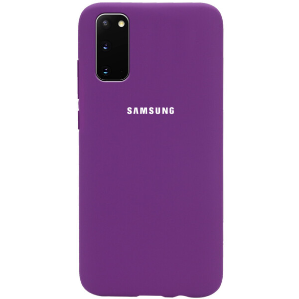 

Чехол Silicone Cover Full Protective (AA) для Samsung Galaxy S20 Фиолетовый / Grape (3856829)