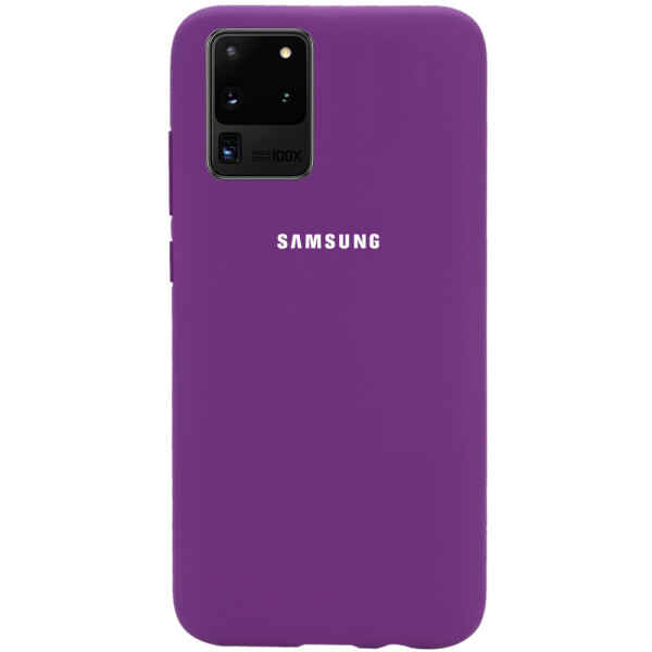 

Чехол Silicone Cover Full Protective (AA) для Samsung Galaxy S20 Ultra Фиолетовый / Grape (7055771)