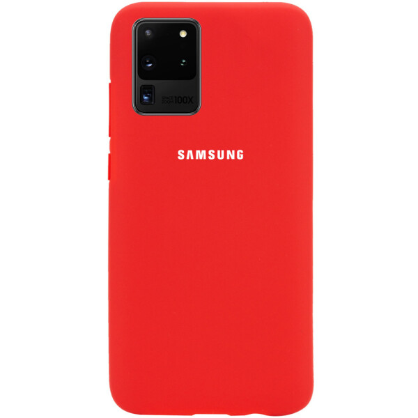 

Чехол Silicone Cover Full Protective (AA) для Samsung Galaxy S20 Ultra Красный / Red (5282142)