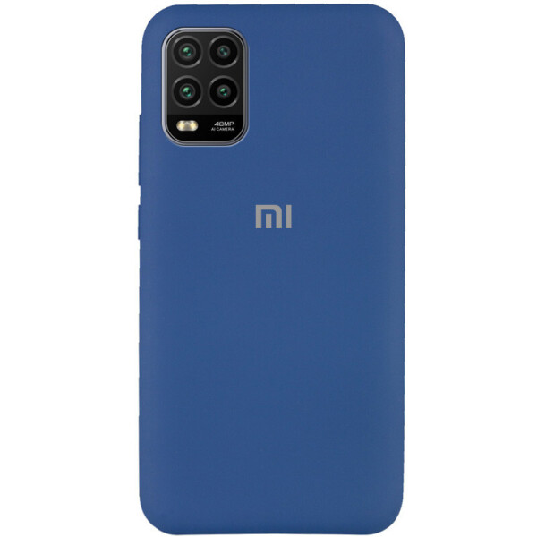 

Чехол Silicone Cover Full Protective (AA) для Xiaomi Mi 10 Lite Синий / Navy Blue (5522198)