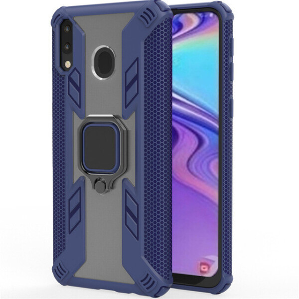 

Ударопрочный чехол Combo Ring for Magnet для Samsung Galaxy A20 / A30 Синий (1528341)