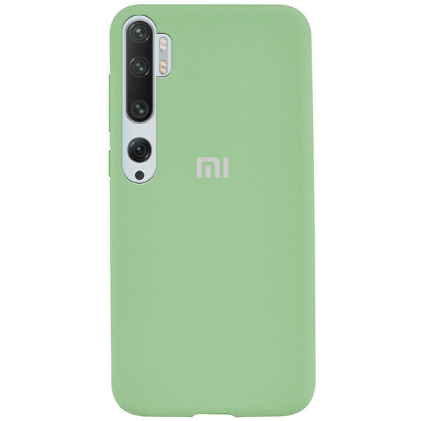 

Чехол Silicone Cover Full Protective (AA) для Xiaomi Mi Note 10 / Note 10 Pro / Mi CC9 Pro Мятный / Mint (8512040)