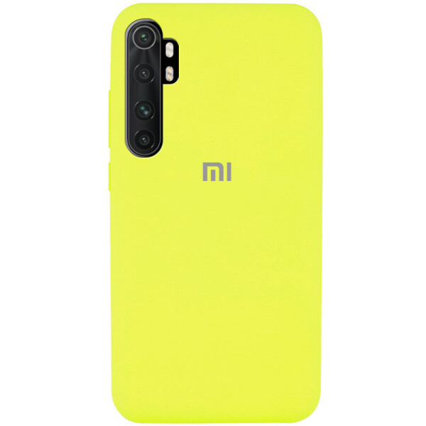 

Чехол Silicone Cover Full Protective (AA) для Xiaomi Mi Note 10 Lite Желтый / Flash (5546705)