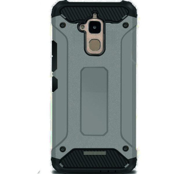 

Бронированный противоударный TPU+PC чехол Immortal для Asus Zenfone 3 Max (ZC553KL) Серый / Metal slate (4209539)