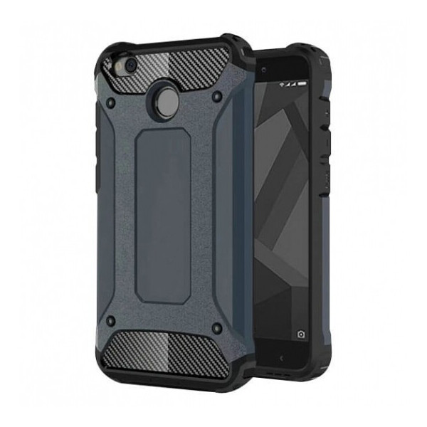 

Бронированный противоударный TPU+PC чехол Immortal для Xiaomi Redmi 4X Серый / Metal slate (2289894)