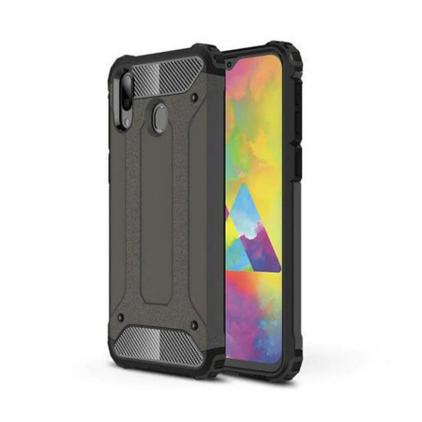 

Бронированный противоударный TPU+PC чехол Immortal для Xiaomi Redmi 7 Металл / Gun Metal (3512592)