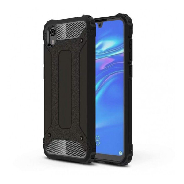 

Бронированный противоударный TPU+PC чехол Immortal для Xiaomi Redmi 7A Черный (5333527)