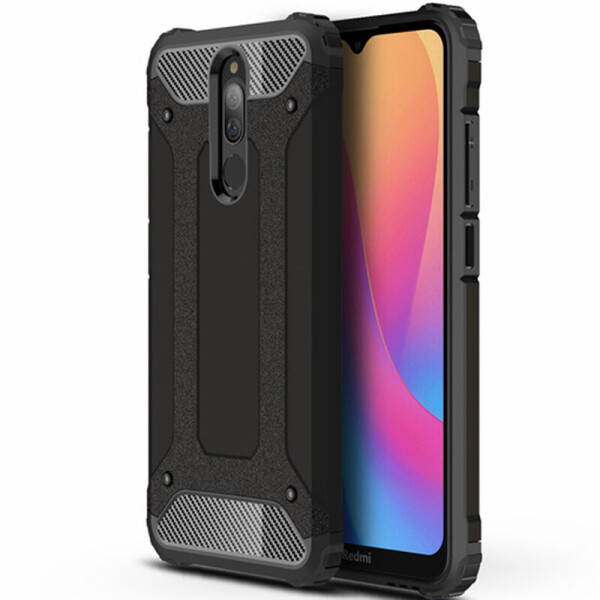 

Бронированный противоударный TPU+PC чехол Immortal для Xiaomi Redmi 8 Черный (2480196)