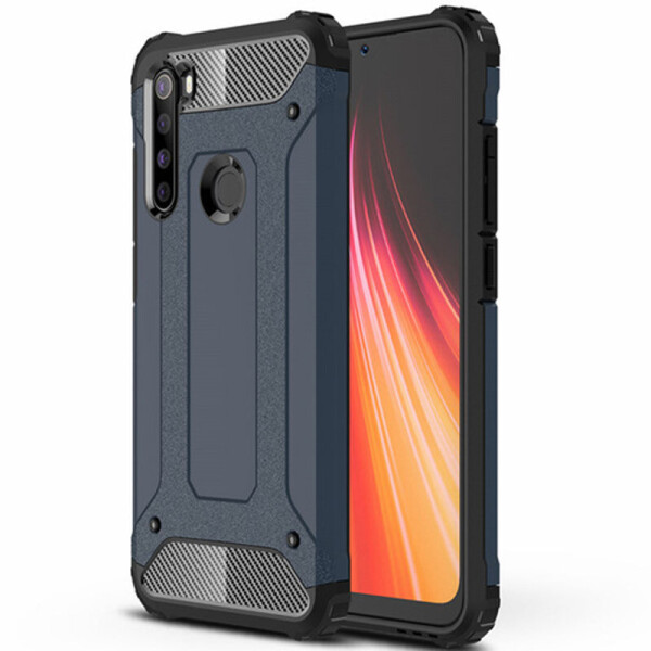 

Бронированный противоударный TPU+PC чехол Immortal для Xiaomi Redmi Note 8 Серый / Metal slate (223646)