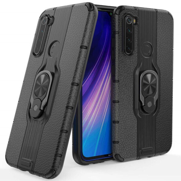 

Ударопрочный чехол Transformer Alita под магнитный держатель для Xiaomi Redmi Note 8 Черный (5953331)