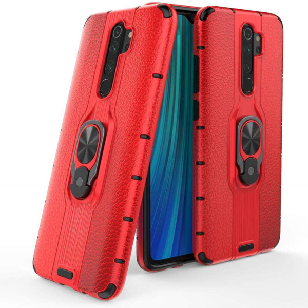 

Ударопрочный чехол Transformer Alita под магнитный держатель для Xiaomi Redmi Note 8 Pro Красный (1726780)