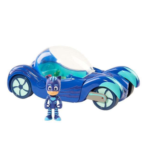

Игровой набор Кэтбой мобиль с фигуркой Кэтбоя (свет, звук) PJ Masks Deluxe Vehicle Catboy Cat Car 24621