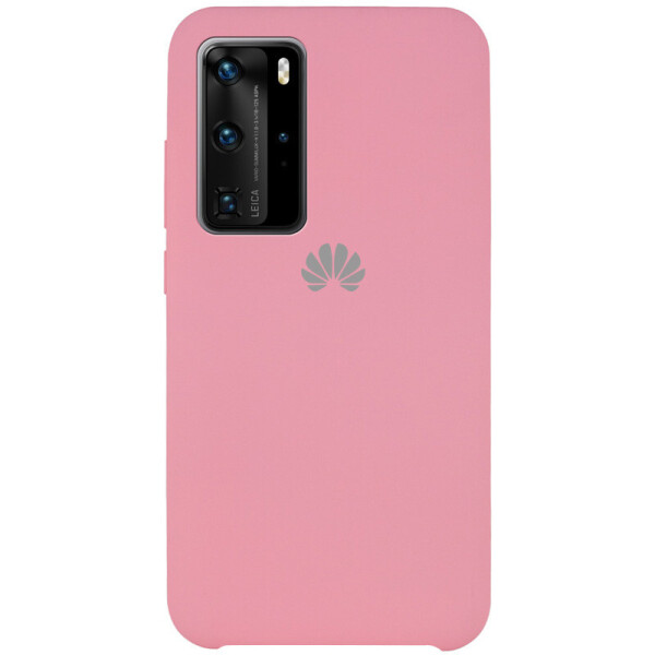 

Чехол Silicone Cover (AAA) для Huawei P40 Pro Розовый / Light pink (3486679)