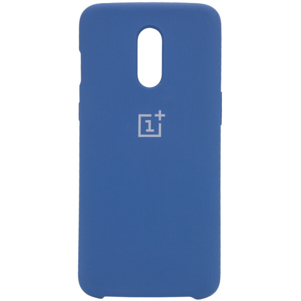 

Чехол Silicone Cover (AA) для OnePlus 7 Синий / Navy Blue (6278708)