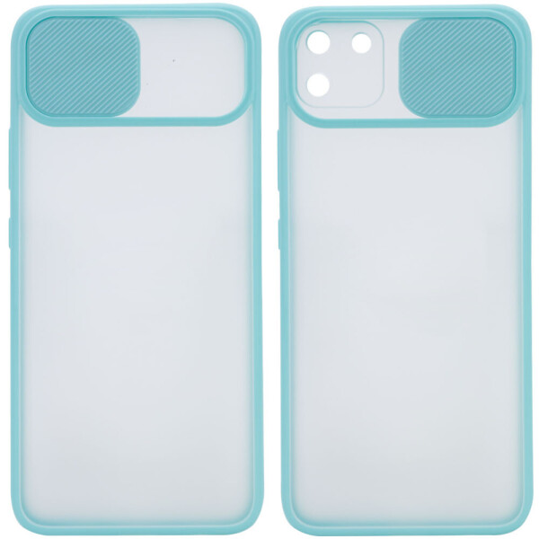 

Чехол Camshield mate TPU со шторкой для камеры для Realme C11 Бирюзовый (5375801)