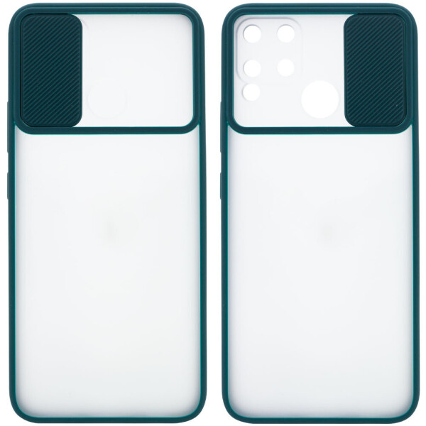 

Чехол Camshield mate TPU со шторкой для камеры для Realme C15 / C12 Зеленый (5906309)