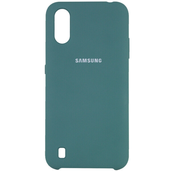

Чехол Silicone Cover (AA) для Samsung Galaxy A01 Зеленый / Pine green (3077640)