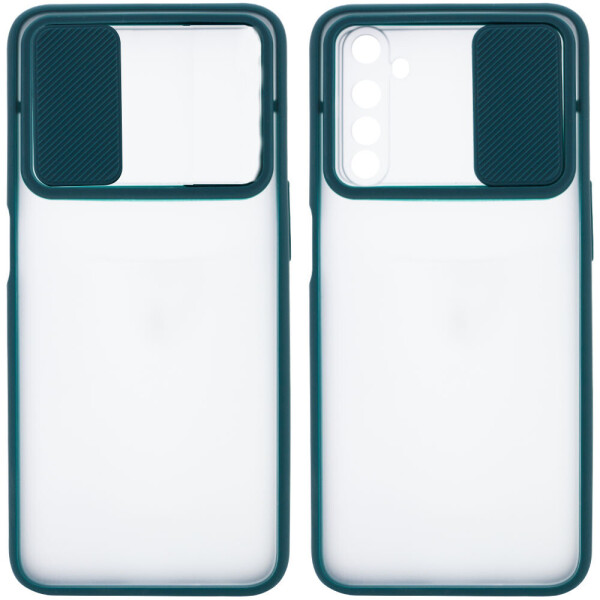 

Чехол Camshield mate TPU со шторкой для камеры для Realme X3 SuperZoom / X3 / X50 Зеленый (2845652)