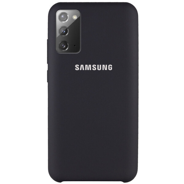 

Чехол Silicone Cover (AAA) для Samsung Galaxy Note 20 Черный / Black (5578627)
