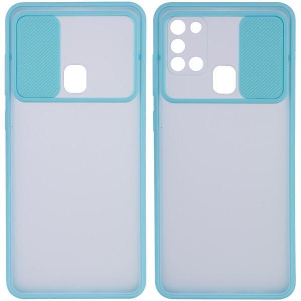

Чехол Camshield mate TPU со шторкой для камеры для Samsung Galaxy A21s Бирюзовый (7168658)