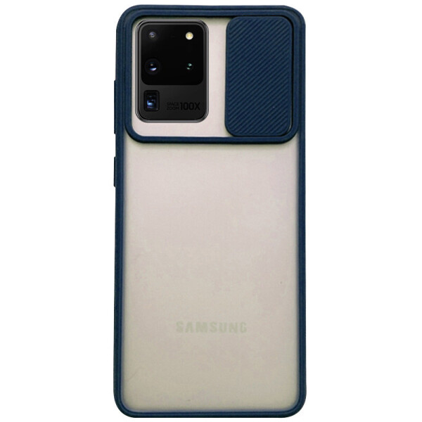 

Чехол Camshield mate TPU со шторкой для камеры для Samsung Galaxy S20 Ultra Синий (5126409)