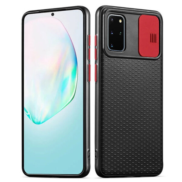 

Чехол Camshield Black TPU со шторкой защищающей камеру для Samsung Galaxy S20+ Черный / Красный (1508142)