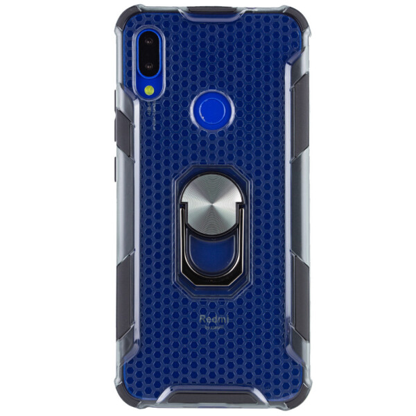 

Ударопрочный чехол Honeycomb Ring для Xiaomi Redmi Note 7 / Note 7 Pro / Note 7s Черный (4501062)