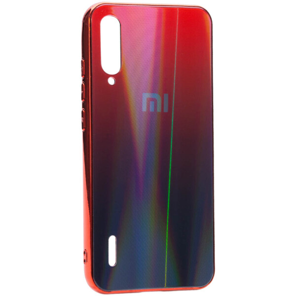 

TPU+Glass чехол Gradient Aurora с лого для Xiaomi Mi A3 (CC9e) Красный (2480057)
