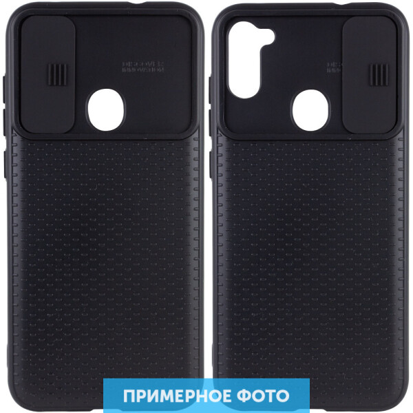 

Чехол Camshield Black TPU со шторкой защищающей камеру для Xiaomi Redmi Note 9s/Note 9 Pro/9 Pro Max Черный / Черный (3316798)