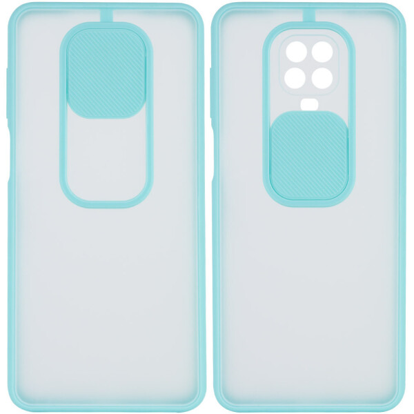 

Чехол Camshield mate TPU со шторкой для камеры для Xiaomi Redmi Note 9s / Note 9 Pro /Note 9 Pro Max Бирюзовый (7112739)