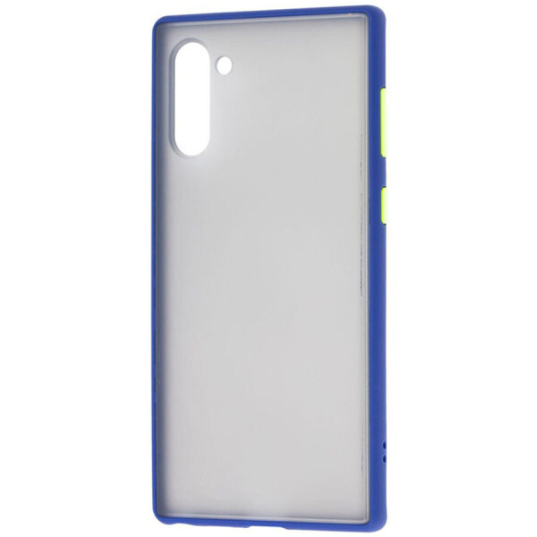 

TPU+PC чехол LikGus Maxshield для Samsung Galaxy Note 10 Синий (5951350)