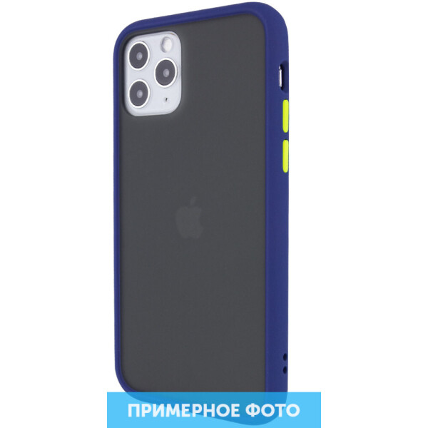 

TPU+PC чехол LikGus Maxshield для Samsung Galaxy S20 Ultra Синий (9059443)