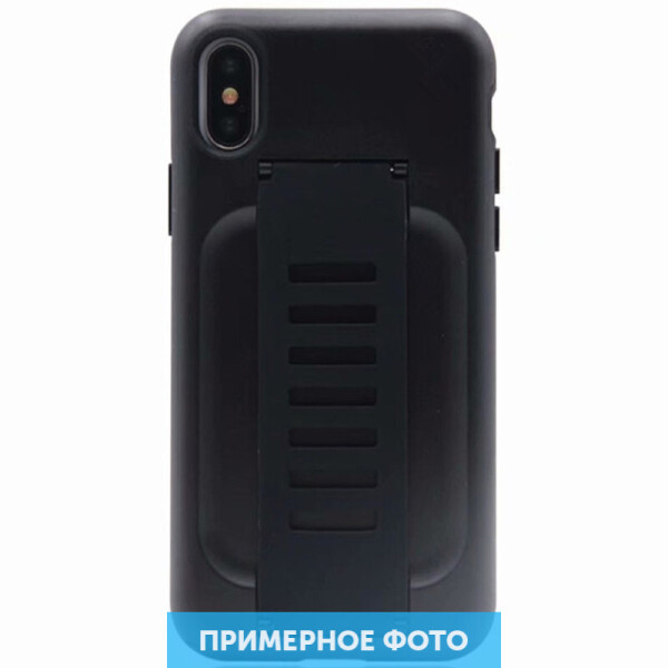 

TPU+PC чехол Grip Band для Xiaomi Mi 10 / Mi 10 Pro Черный (283905)