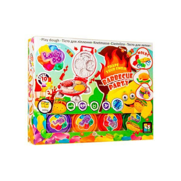 

Набор теста для лепки Lovin do Барбекю Окто (11031) (57115)