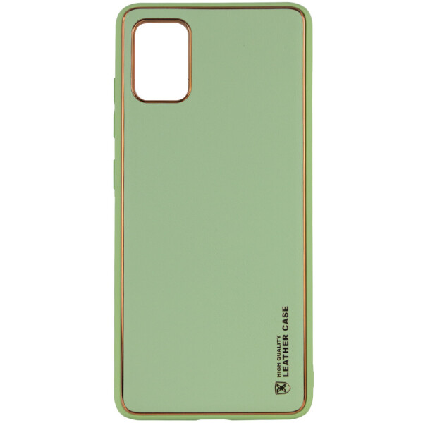 

Кожаный чехол Xshield для Samsung Galaxy A51 Мятный / Mint (8675823)