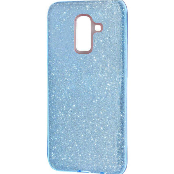 

TPU чехол Shine для Samsung Galaxy J8 (2018) Голубой (2884942)